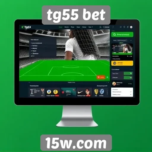 Análise da interface do usuário do tg55 bet